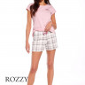Пижама тройка хлопковая Cornette Sugar 466 розовый/кремовый/серый