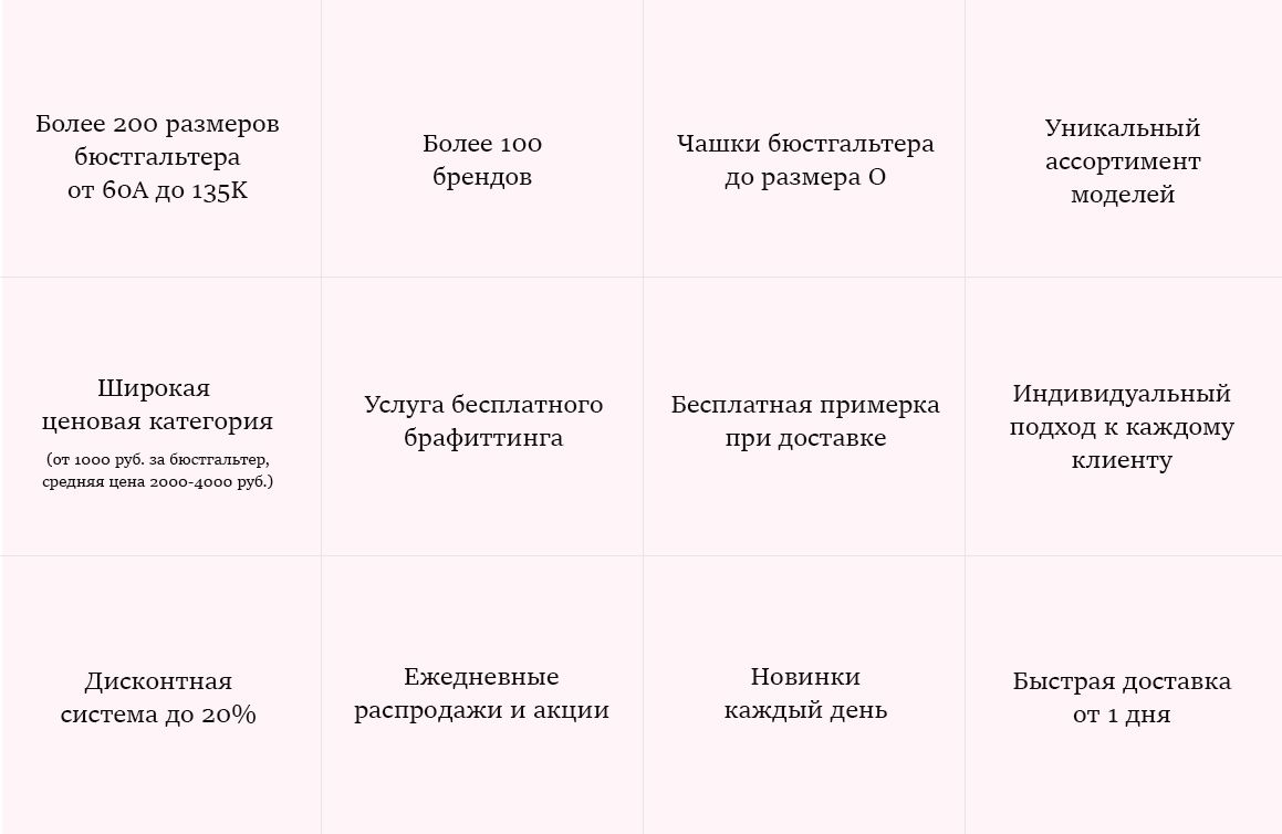 Преимущества интернет-магазина Rozzy.ru