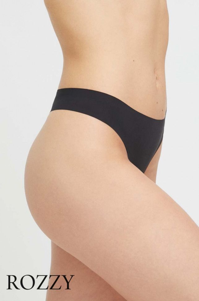 Трусы стринги обрезные DKNY Litewear DK5026 черный  