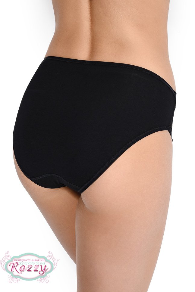 Трусы классика хлопковые Janira Maxi 31645 (31397) (2шт.) белый, ванильный, песочный, черный