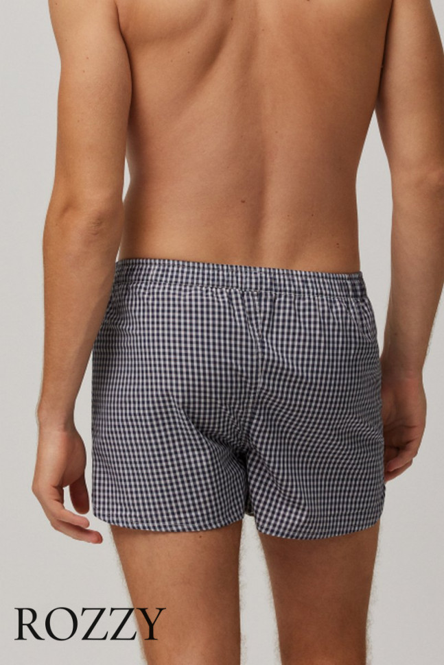 Трусы боксеры мужские Ysabel Mora 20277 темно-синий/серый