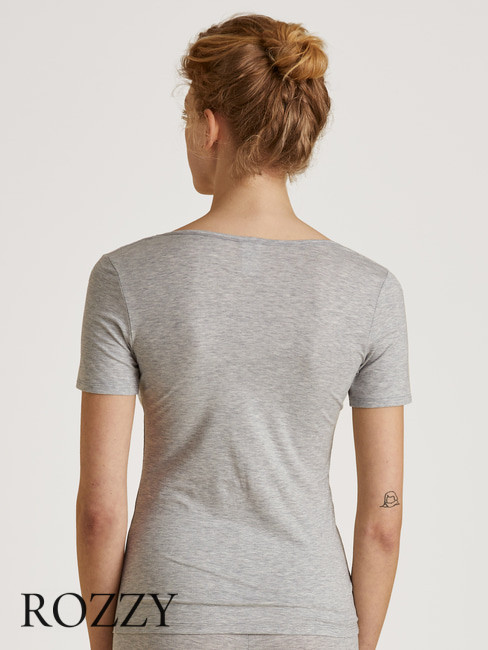 Футболка хлопковая Calida Natural Comfort 14075 серый