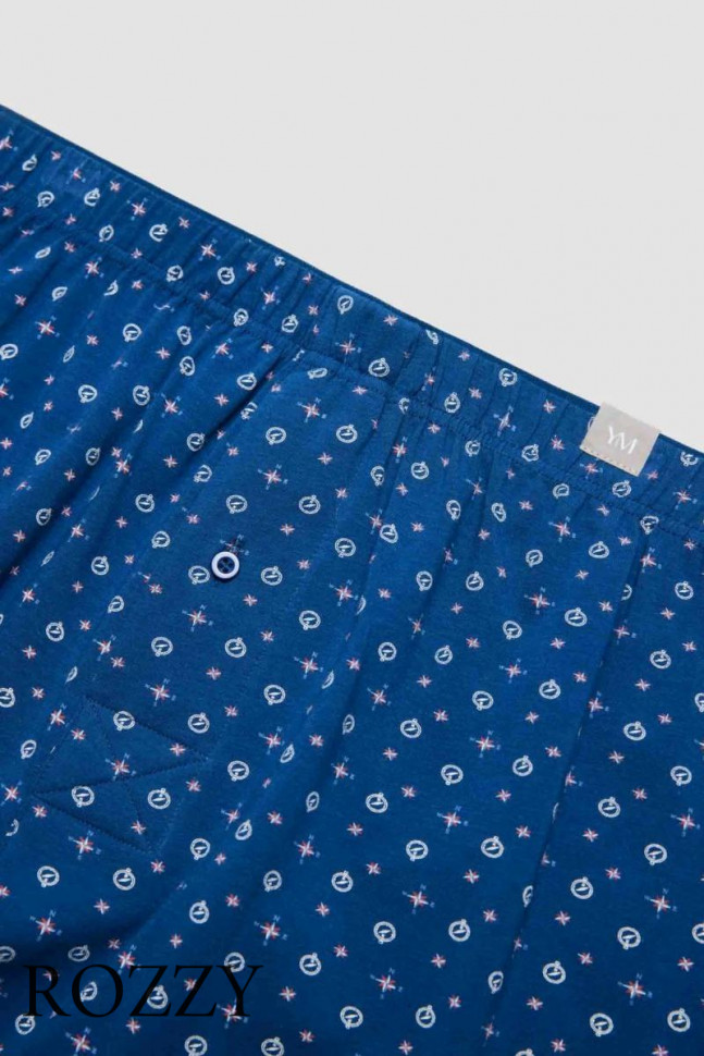 Трусы боксеры мужские Ysabel Mora 20352 синий