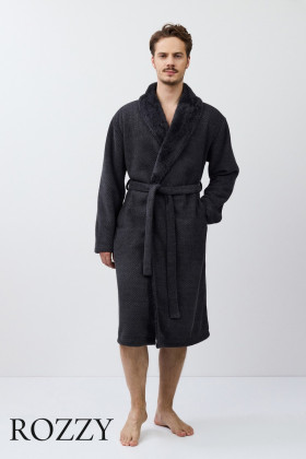 Халат мужской Aruelle Gregor графитовый