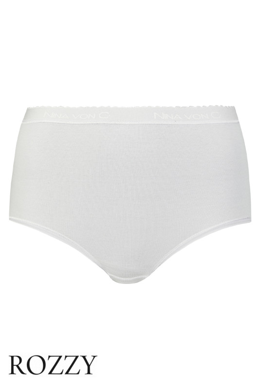 Трусы макси хлопковые Nina Von C 70160113 белый