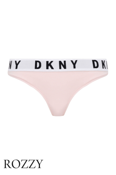 Трусы бикини хлопковые DKNY Cozy Boyfriend DK4513 розовый