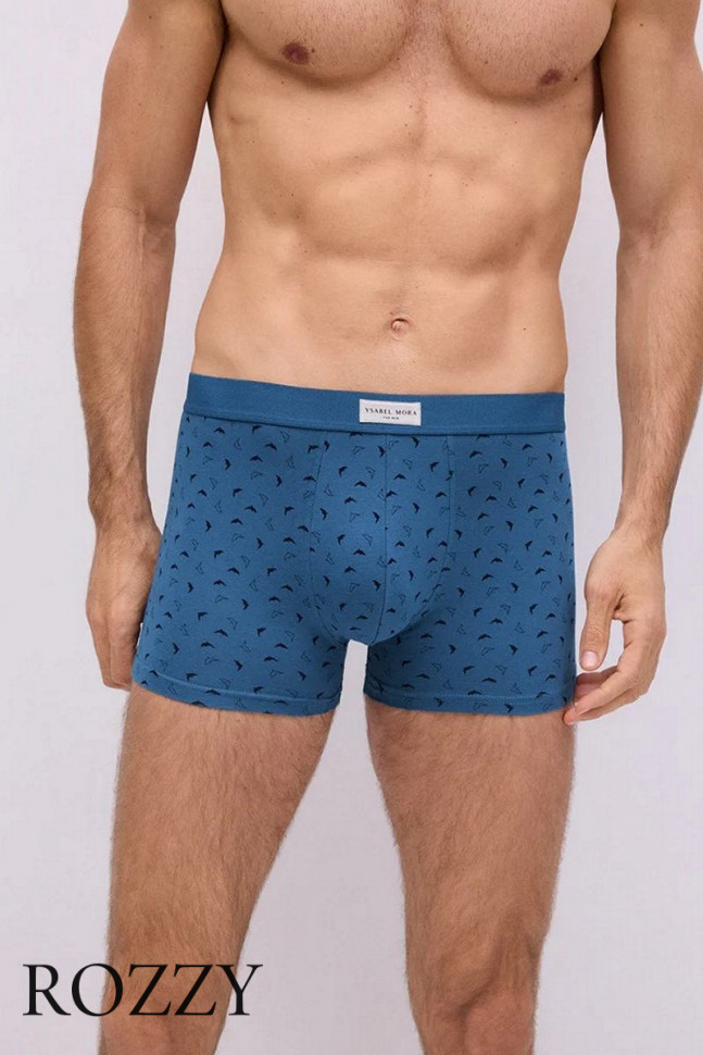 Трусы шорты мужские Ysabel Mora 20397 темно-синий/джинс (уп.2шт.)