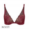 Бюстгальтер планж пуш-ап Wonderbra Rifined Glamour W02LN вишня/золото