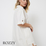 Костюм домашний льняной Aruelle Lorraine Set кремовый