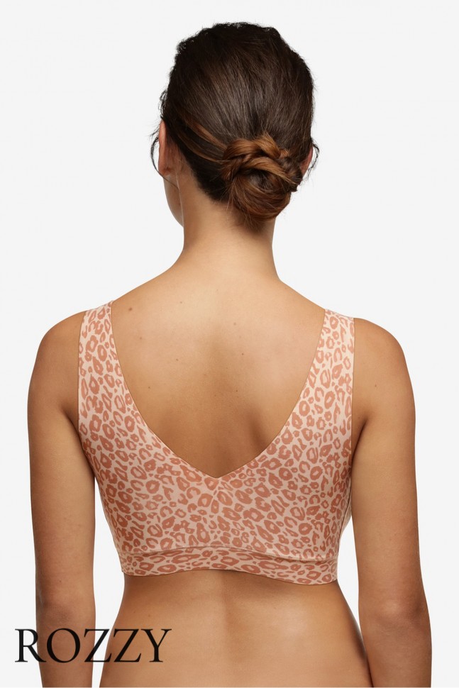 Топ Chantelle Soft Stretch C11D10 леопардовый