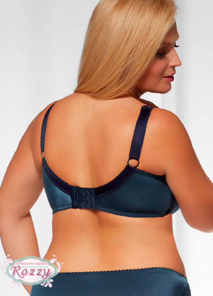 Бюстгальтер Kris Line Romance сине-зеленый