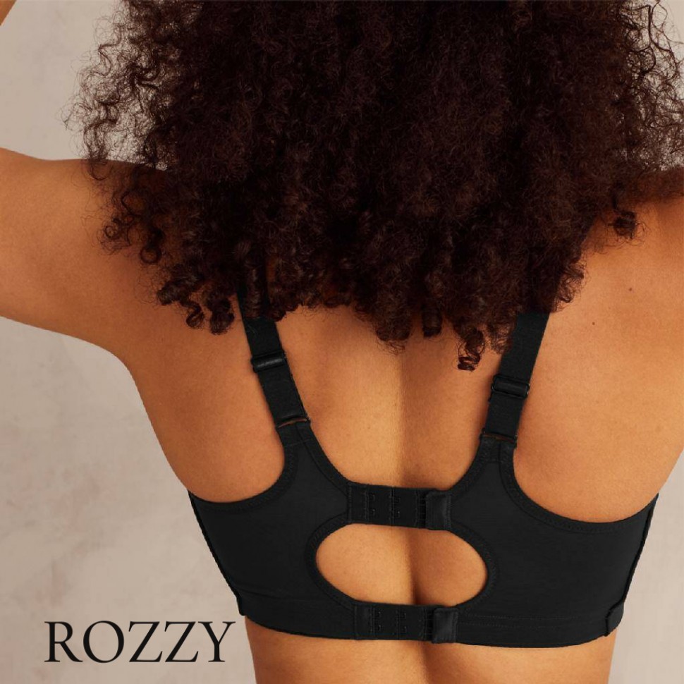 Бюстгальтер спортивный бескаркасный Shock Absorber S4490 черный