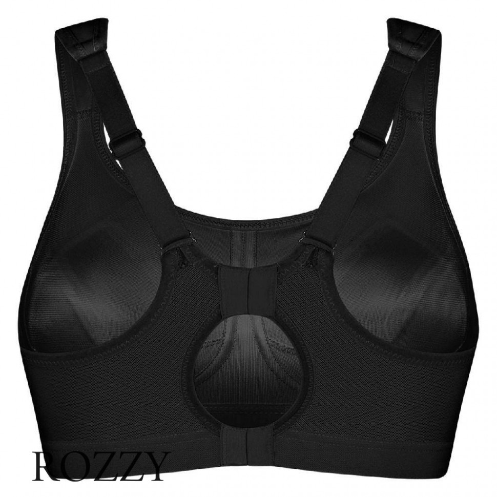 Бюстгальтер спортивный бескаркасный Shock Absorber S4490 черный