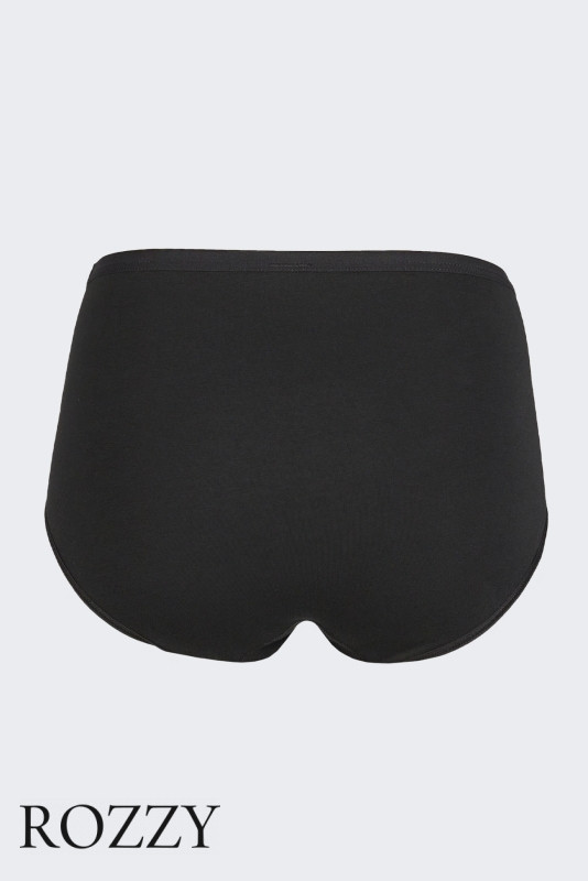 Трусы макси хлопковые Nina Von C 4016012299 черный (уп.2шт.)