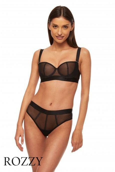 Трусы бразильяна Kinga Mist B-840/2 черный 