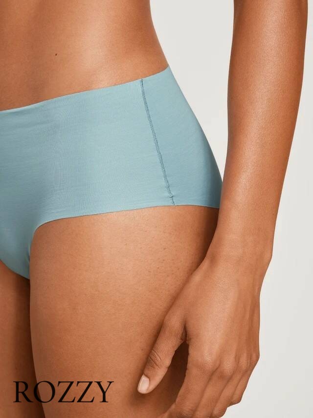 Трусы хипстеры обрезные хлопковые Calida Natural Skin 24339 бирюзовый