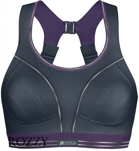 Бюстгальтер спортивный бескаркасный Shock Absorber S5044 серый