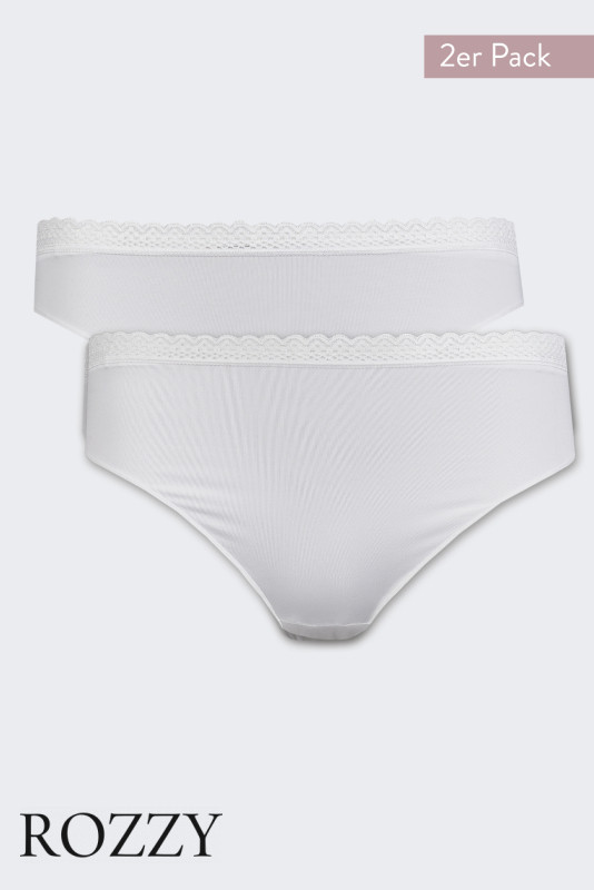 Трусы слипы Nina Von C 552098399 белый (уп.2шт.)