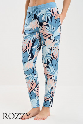 Брюки домашние Mey Daisy 17647 бирюзовый