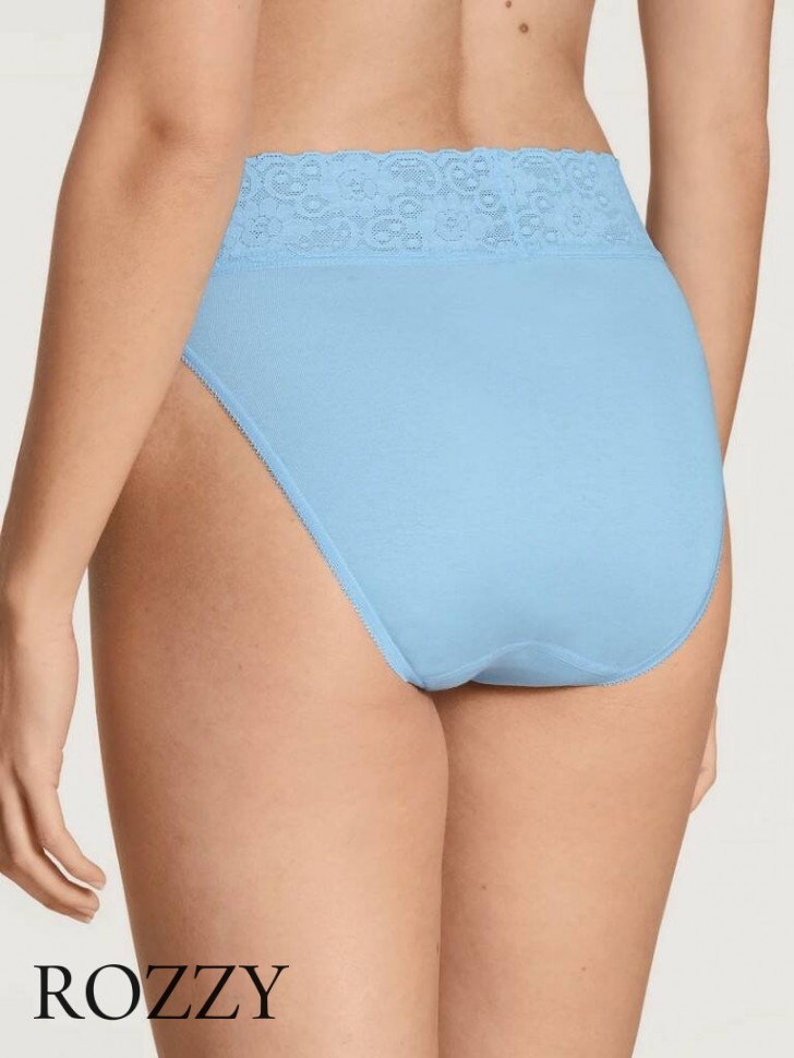 Трусы слипы хлопковые Calida Iconics 21901 голубой