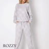 Пижама флисовая Aruelle Betsy Set Soft серый