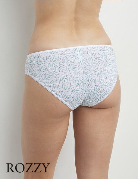 Трусы слипы хлопковые DIM Generous Coton 0ASG белый набивной