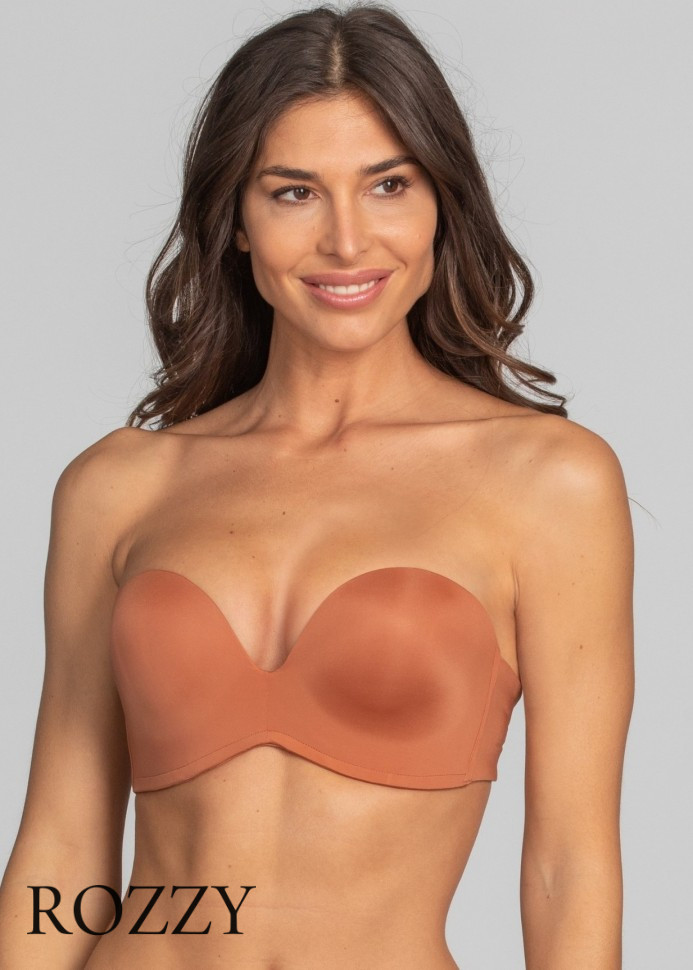 Бюстгальтер страплесс Wonderbra Ultimate Strapless W032D медный