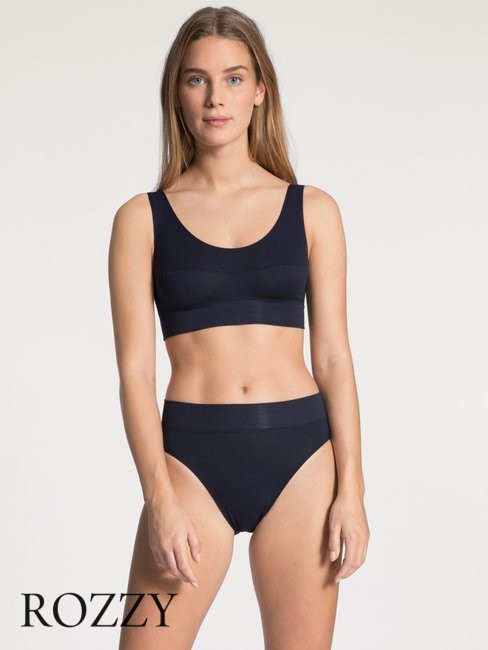 Топ хлопковый Calida Elastic 02138 темно-синий