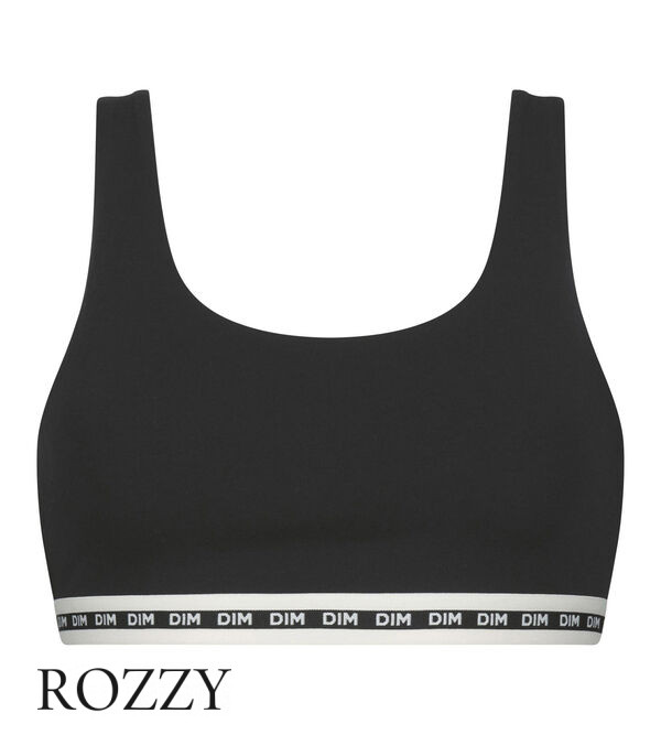 Топ хлопковый DIM Icons Seamless 0DD8 черный