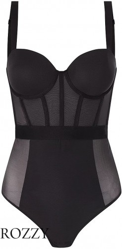 Боди DKNY Sheers DK6008 черный купить в Москве