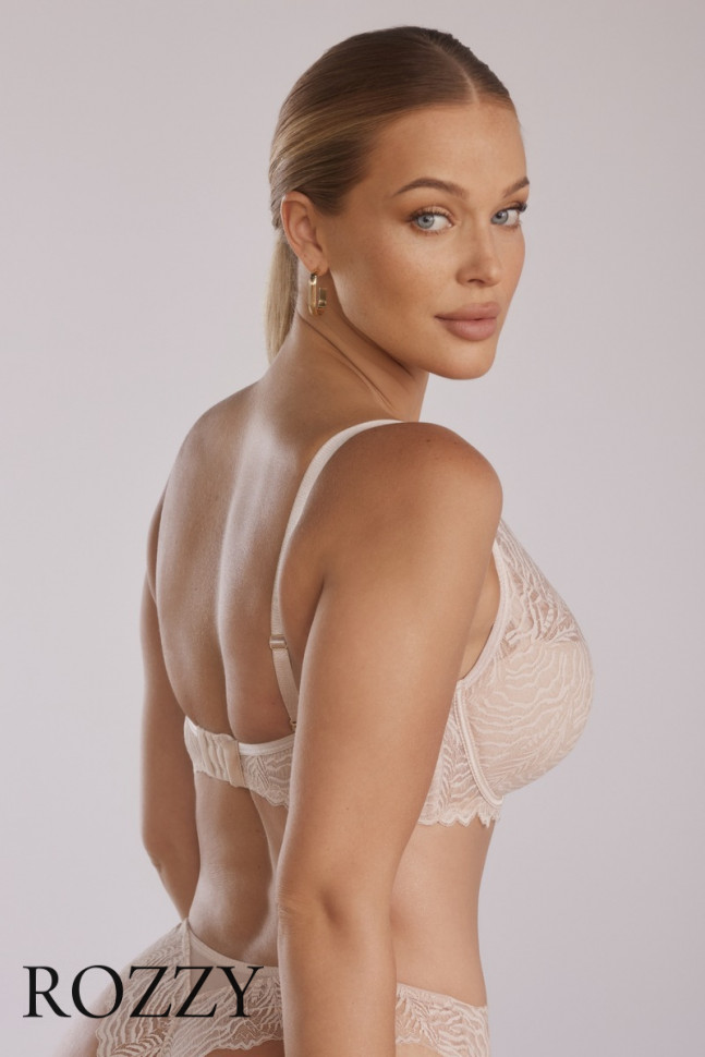 Бюстгальтер пуш-ап Kinga Luna Bez PU-1103 светло-бежевый