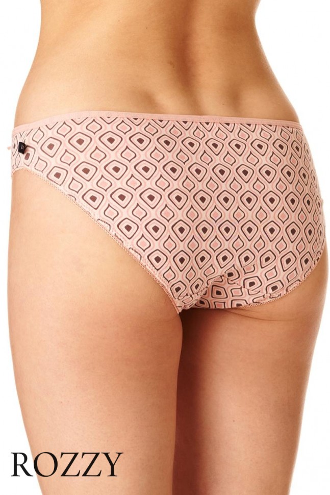 Трусы бикини хлопковые Key LPR 733 B22 розовый/коричневый (уп.2шт.) 