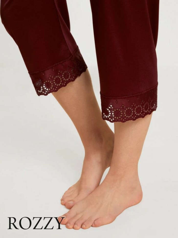 Пижама Calida Glamorous Nights 44297 вишневый