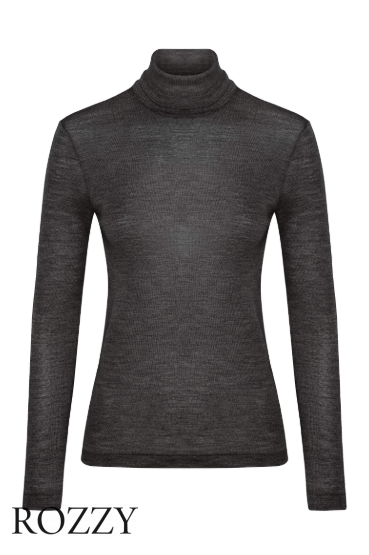 Водолазка шерстяная Madiva Zoe M/L антрацит (100)