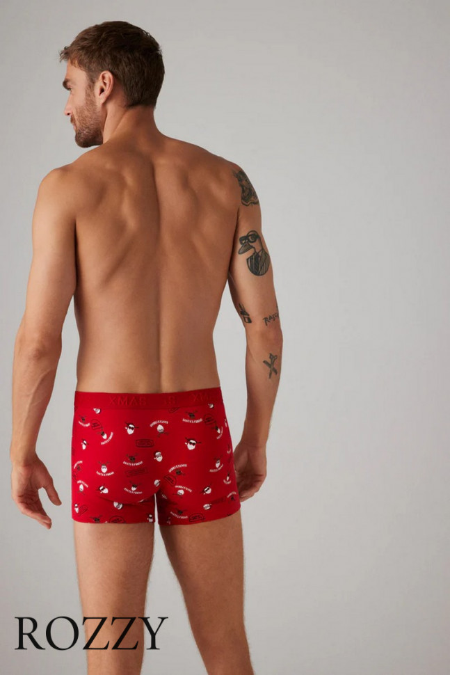 Набор трусы шорты мужские + носки Ysabel Mora 20385 красный