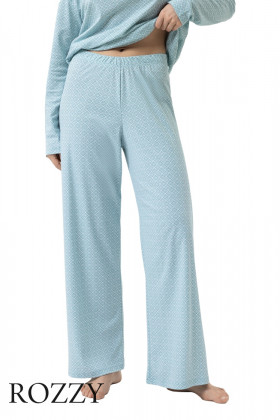Брюки домашние хлопковые Mey Finest Dreams 1220099 голубой