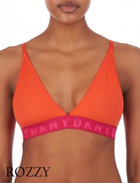Бюстгальтер бескаркасный DKNY Seamless Litewear DK4026 оранжевый