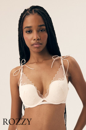 Бюстгальтер планж пуш-ап Esotiq Baby/01X 42529 пудровый