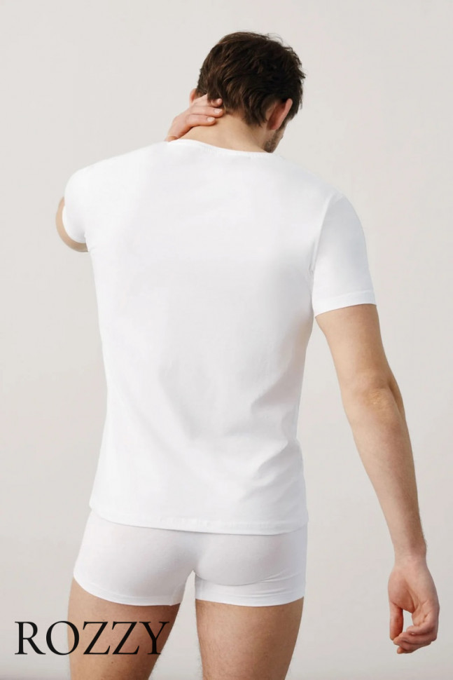 Футболка мужская хлопковая Ysabel Mora 20102 белый