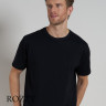 Футболка мужская хлопковая Ceceba 001573/5XL черный (уп.2шт.)