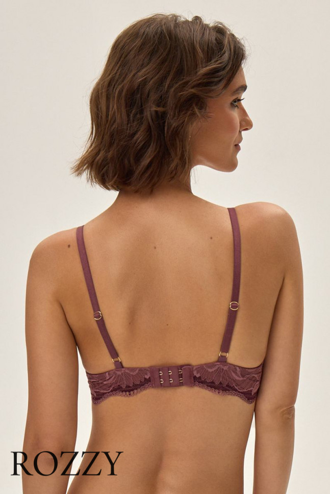 Бюстгальтер планж пуш-ап Esotiq Kavi/34X 41859 лиловый