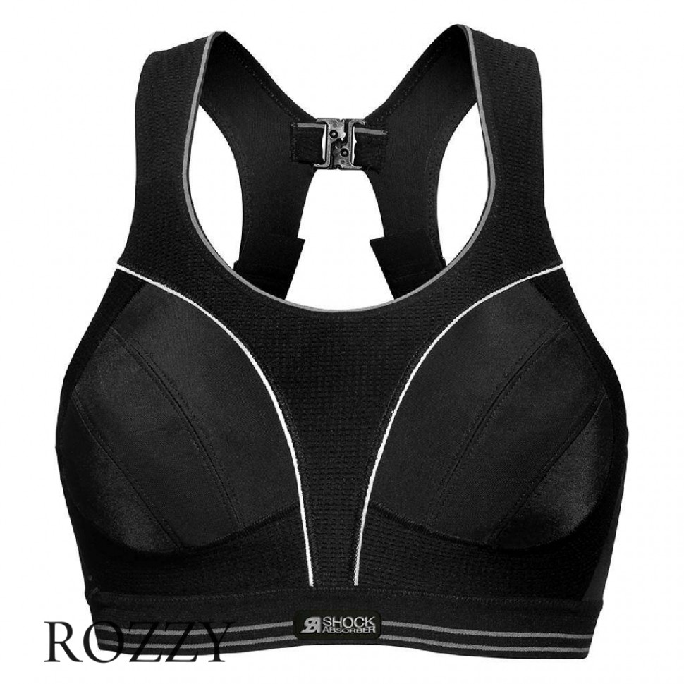 Бюстгальтер спортивный без косточек Shock Absorber S5044 черный
