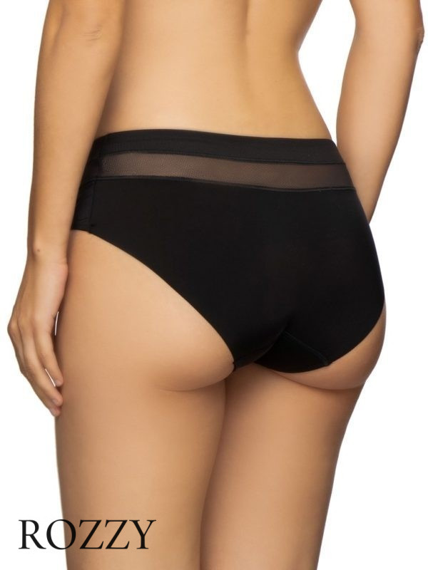 Трусы классика обрезные Felina Divine Vision 213222 черный К+Ф