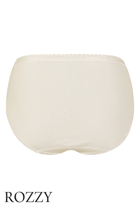 Трусы макси хлопковые Nina Von C 70160113 ванильный