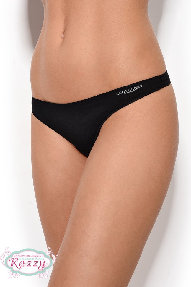 Трусы стринги хлопковые Cote Coton 47100 белый, кремовый, телесный, черный