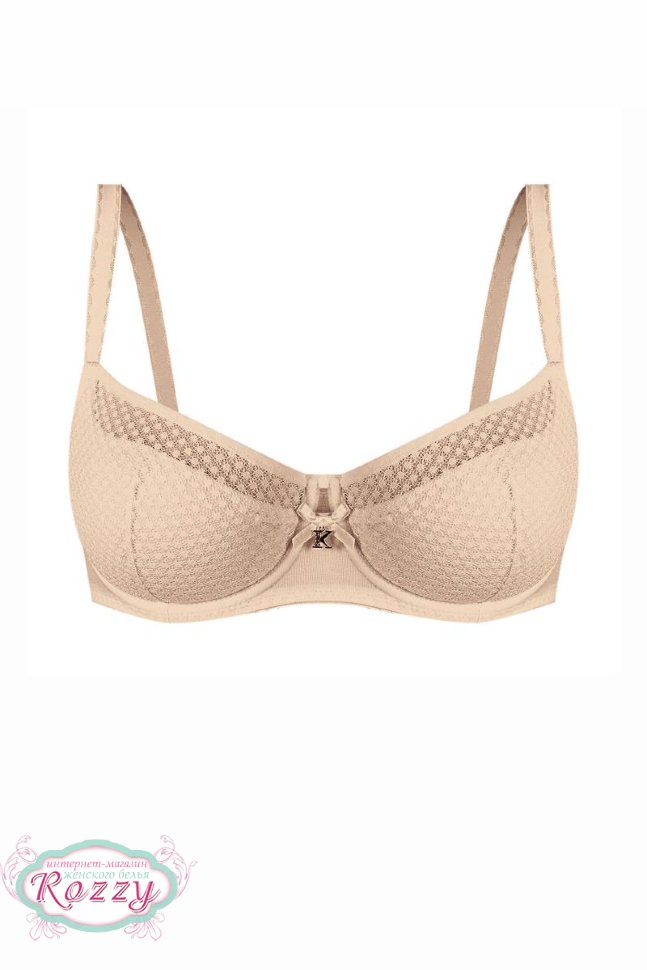 Бюстгальтер балконет Kinga BC-339 бежевый