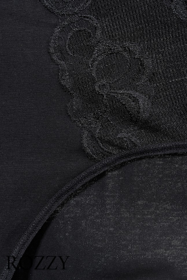 Трусы макси хлопковые Nina Von C 40160880 черный