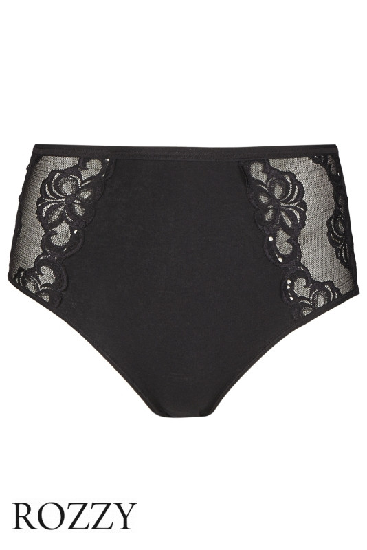 Трусы макси хлопковые Nina Von C 40160880 черный