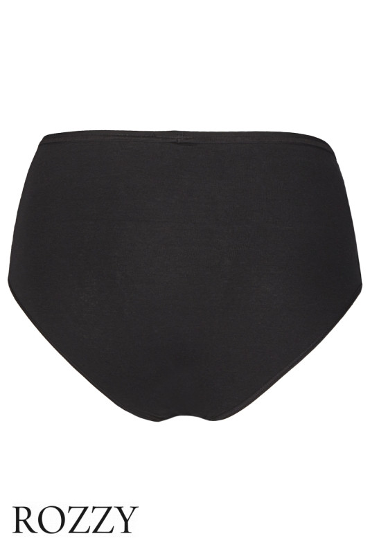 Трусы макси хлопковые Nina Von C 40160880 черный