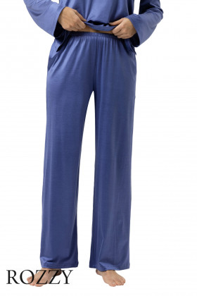 Брюки домашние Mey Pure Shine 1220080 синий